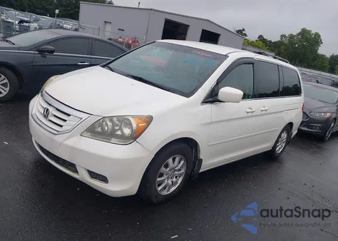2008 Honda Odyssey Ex z USA, uszkodzony, nr VIN 5FNRL384X8B015822